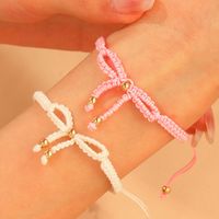 Wholesale Jewelry Sweet Simple Style Bow Knot Cloth Bracelets main image 1