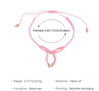 Wholesale Jewelry Sweet Simple Style Bow Knot Cloth Bracelets main image 5
