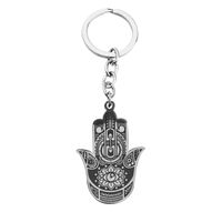 Hip-Hop Punk Commute Devil's Eye 304 Stainless Steel Carving Gold Plated Silver Plated Keychain main image 3