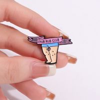 Simple Style Classic Style Cartoon Character Zinc Alloy Plating Women's Brooches main image 2