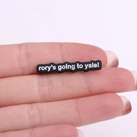 Classic Style Letter Zinc Alloy Plating Unisex Brooches main image 2