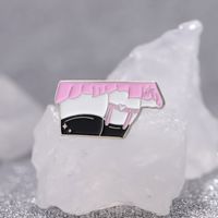 Simple Style Classic Style Printing Zinc Alloy Plating Unisex Brooches main image 4