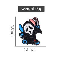 Simple Style Classic Style Cartoon Character Zinc Alloy Plating Unisex Brooches main image 2