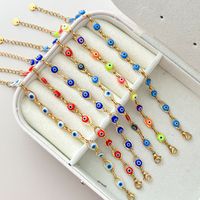 Funny Modern Style Simple Style Eye 304 Stainless Steel Gold Plated Bracelets In Bulk main image 1