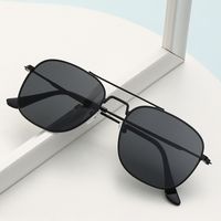 Retro Simple Style Solid Color Pc Square Full Frame Glasses main image 5