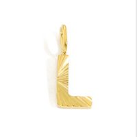 1 Piece 10mm 304 Stainless Steel Letter Polished Pendant sku image 38