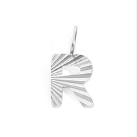 1 Piece 10mm 304 Stainless Steel Letter Polished Pendant sku image 14