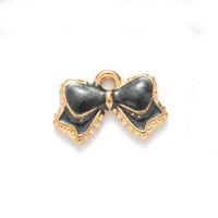 10 PCS/Package 16 * 11mm Alloy Bow Knot Polished Pendant sku image 4