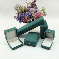 Simple Style Solid Color Flannel Jewelry Boxes sku image 9