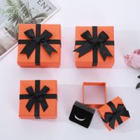 Simple Style Solid Color Paper Jewelry Boxes sku image 9
