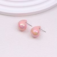 1 Pair Simple Style Classic Style Water Droplets Patchwork Arylic Ear Studs sku image 12