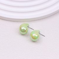 1 Pair Simple Style Classic Style Water Droplets Patchwork Arylic Ear Studs sku image 10