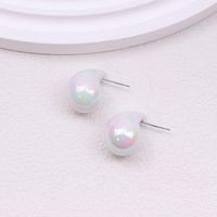 1 Pair Simple Style Classic Style Water Droplets Patchwork Arylic Ear Studs sku image 11