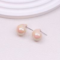 1 Pair Simple Style Classic Style Water Droplets Patchwork Arylic Ear Studs sku image 14