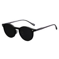 Simple Style Classic Style Commute Oval Ac Oval Frame Full Frame Glasses main image 4