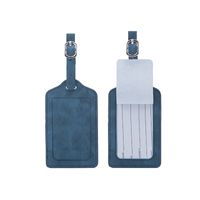 Pu Leather Solid Color Luggage Tag main image 5