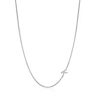 Wholesale Elegant Modern Style Classic Style Letter Copper Inlay Zircon Pendant Necklace sku image 10