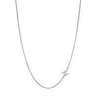Wholesale Elegant Modern Style Classic Style Letter Copper Inlay Zircon Pendant Necklace sku image 11