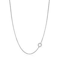 Wholesale Elegant Modern Style Classic Style Letter Copper Inlay Zircon Pendant Necklace sku image 12