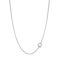 Wholesale Elegant Modern Style Classic Style Letter Copper Inlay Zircon Pendant Necklace sku image 14