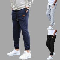 Men's Solid Color Simple Style Loose Men's Bottoms main image 6