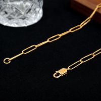 Titanium Steel Gold Plated Casual Simple Style Classic Style Geometric Choker main image 6