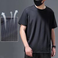 Men's Solid Color Simple Style Round Neck Short Sleeve Loose Men's T-shirt main image 1