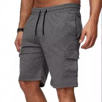 Hombres Color Sólido Deportes Suelto Pantalones De Hombre main image 1