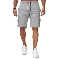 Men's Solid Color Sports Loose Men's Bottoms main image 3