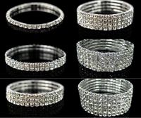 Wholesale Jewelry Simple Style Classic Style Solid Color Metal Iron Chain Rhinestones Inlay Bracelets main image 3