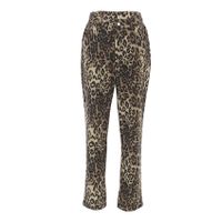 Women's Holiday Daily Streetwear Leopard Full Length Button Casual Pants Skinny Pants main image 2