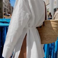 Women's Cardigan Blouse Long Sleeve Blouses Elegant Solid Color main image 3