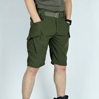 Men's Solid Color Simple Style Collarless Sleeveless Regular Fit Men's Bottoms main image 2