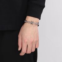 304 Stainless Steel Simple Style Knot Bracelets Necklace main image 4
