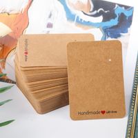 Simple Style Solid Color Paper Paper Card main image 2