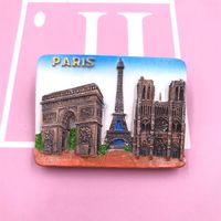 Simple Style Building Synthetic Resin Refrigerator Magnet Artificial Decorations sku image 1