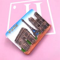 Simple Style Building Synthetic Resin Refrigerator Magnet Artificial Decorations main image 2