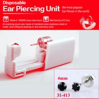 Elegant Stainless Steel Plastic Inlaid Gemstone Zircon Unisex Earrings Ear Studs sku image 2