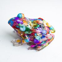 Simple Style Frog Natural Crystal Artificial Decorations sku image 6
