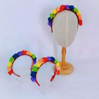 Cute Floral Plastic Casual Daily Hair Band main image 1