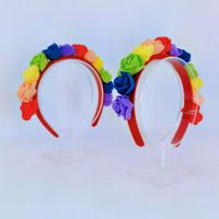Cute Floral Plastic Casual Daily Hair Band main image 2