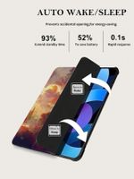Plastic Clouds Tie Dye Plant Pastoral Tablet PC Protective Sleeve Phone Accessories main image 3