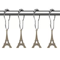 Lässig Eiffelturm Legierung Vorhang Haken main image 8