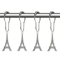 Lässig Eiffelturm Legierung Vorhang Haken main image 3