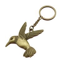 Retro Eagle Bird Eagle Alloy Plating Bag Pendant Keychain main image 2