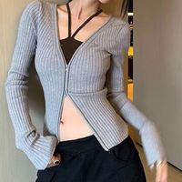 Women's Knitwear Long Sleeve Sweaters & Cardigans Casual Vacation Solid Color main image 1