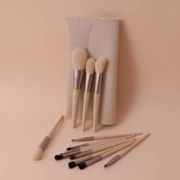 Elegant Plastic Plastic Handle Makeup Brushes 1 Set sku image 2