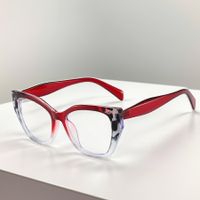 Cute Sweet Solid Color Ac Butterfly Frame Full Frame Optical Glasses main image 2