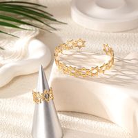 Elegant Romantic Commute Hexagram Star Alloy Wholesale Rings Bracelets Jewelry Set main image 3