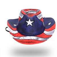 Unisex Retro National Flag Curved Eaves Fedora Hat sku image 14